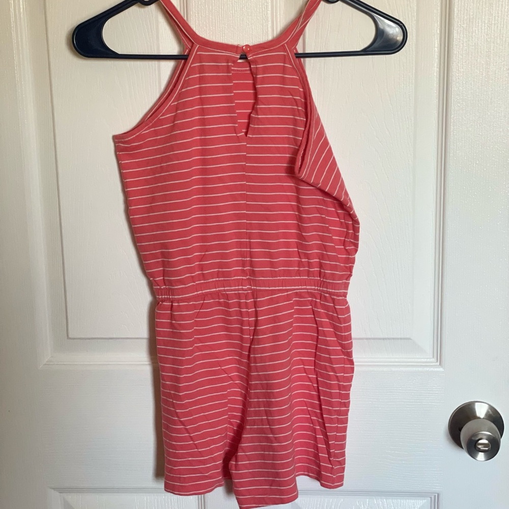 Old Navy Pink Romper with Halter Neckline